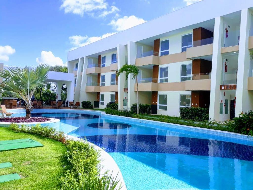 Apto Guarajuba Praia Condominio Porto Smeralda-100 Metros Da Praia Экстерьер фото